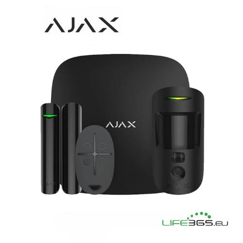 AJAX KIT DI BASE CON VIDEOCAMERA AVANZATO PLUS WI-FI (STARTERKIT CAM PLUS) NERO